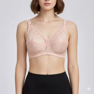 Wireless bra in pink